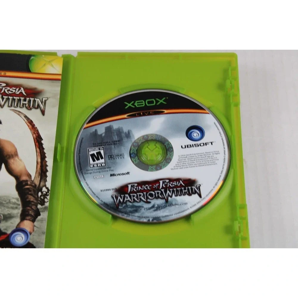 Prince of Persia: Warrior Within (Microsoft Xbox, 2004) Complete, Authentic